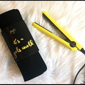 NEW* PYT mini hair straightener- Yellow!